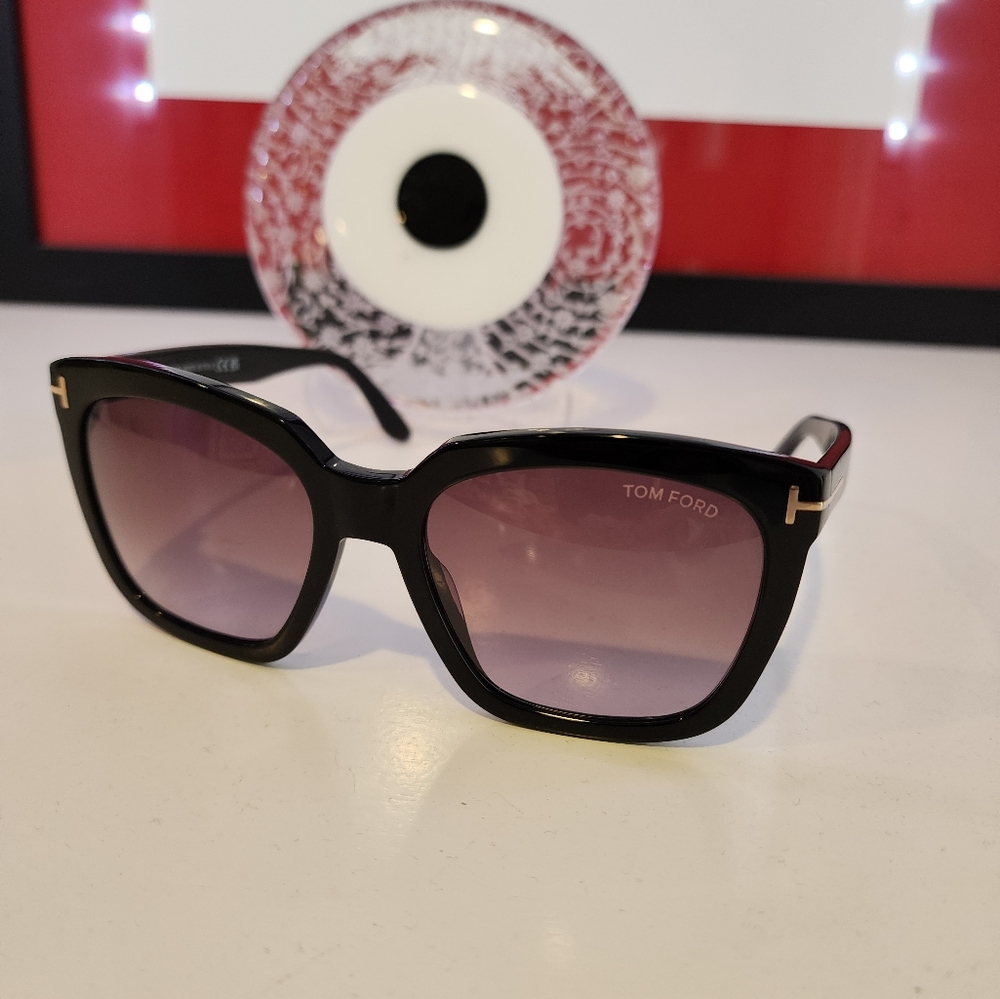 Tom Ford Black Modern Sunglasses